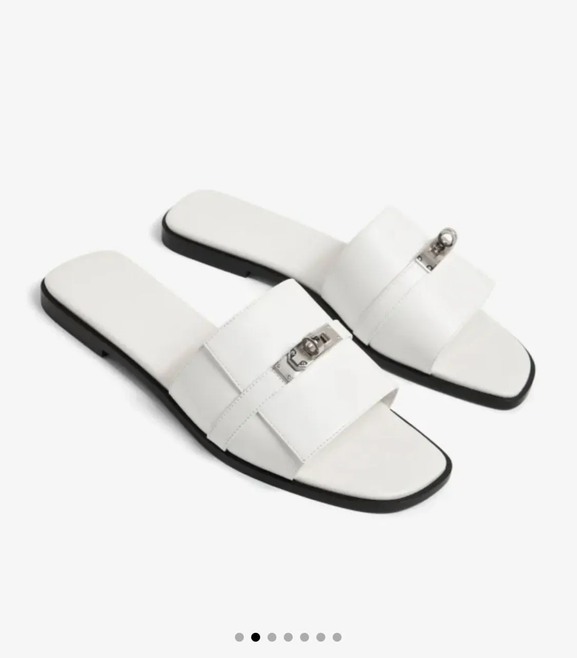 𝐇 Kelly Lock Giulia Flat Sandals