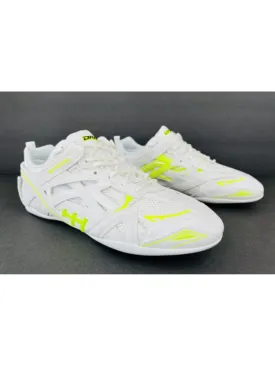 BALENCIAGA Mens White Drive Round Toe Lace-Up Athletic Sneakers Shoes