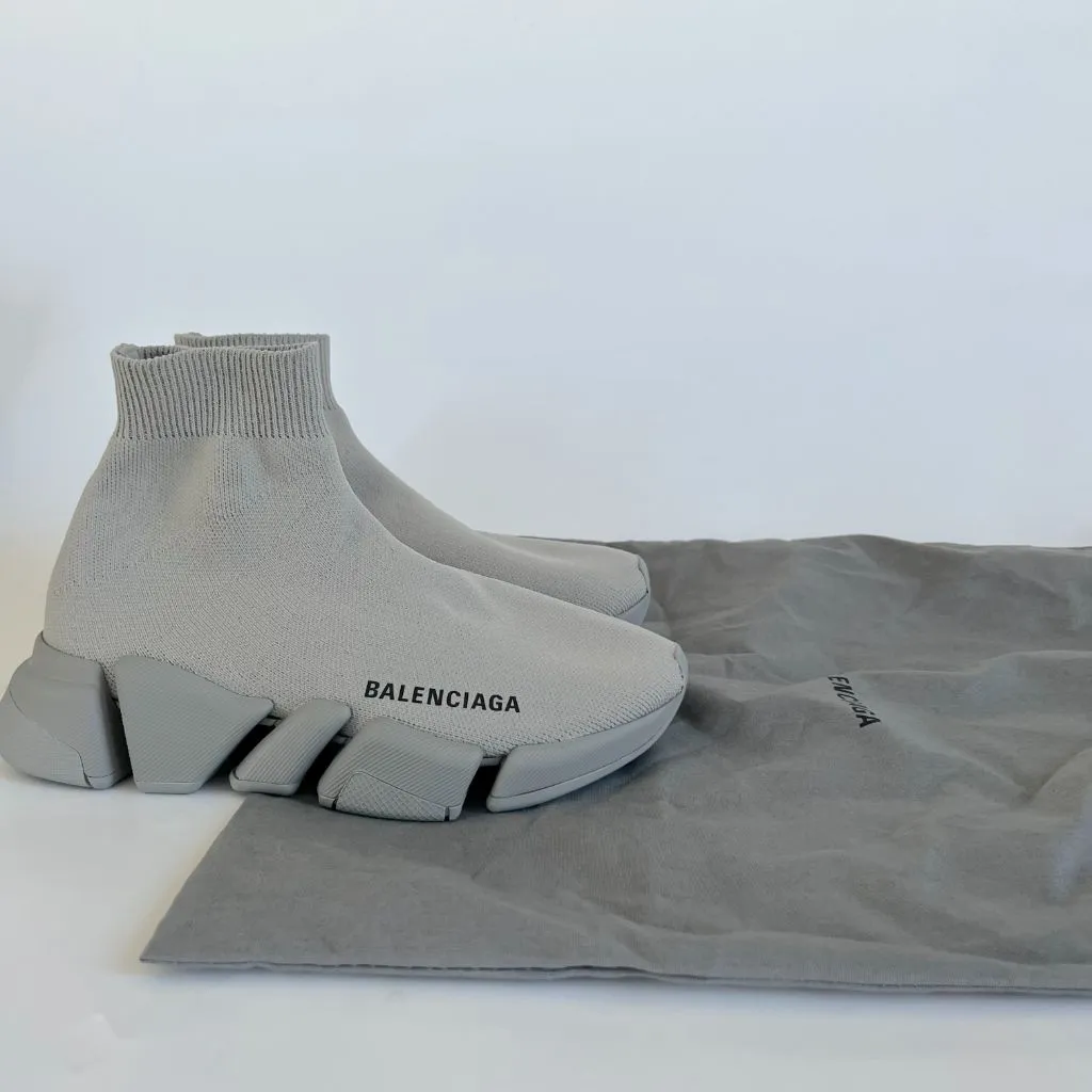 Balenciaga Speed.2 LT Knit Sole sock sneakers, 34