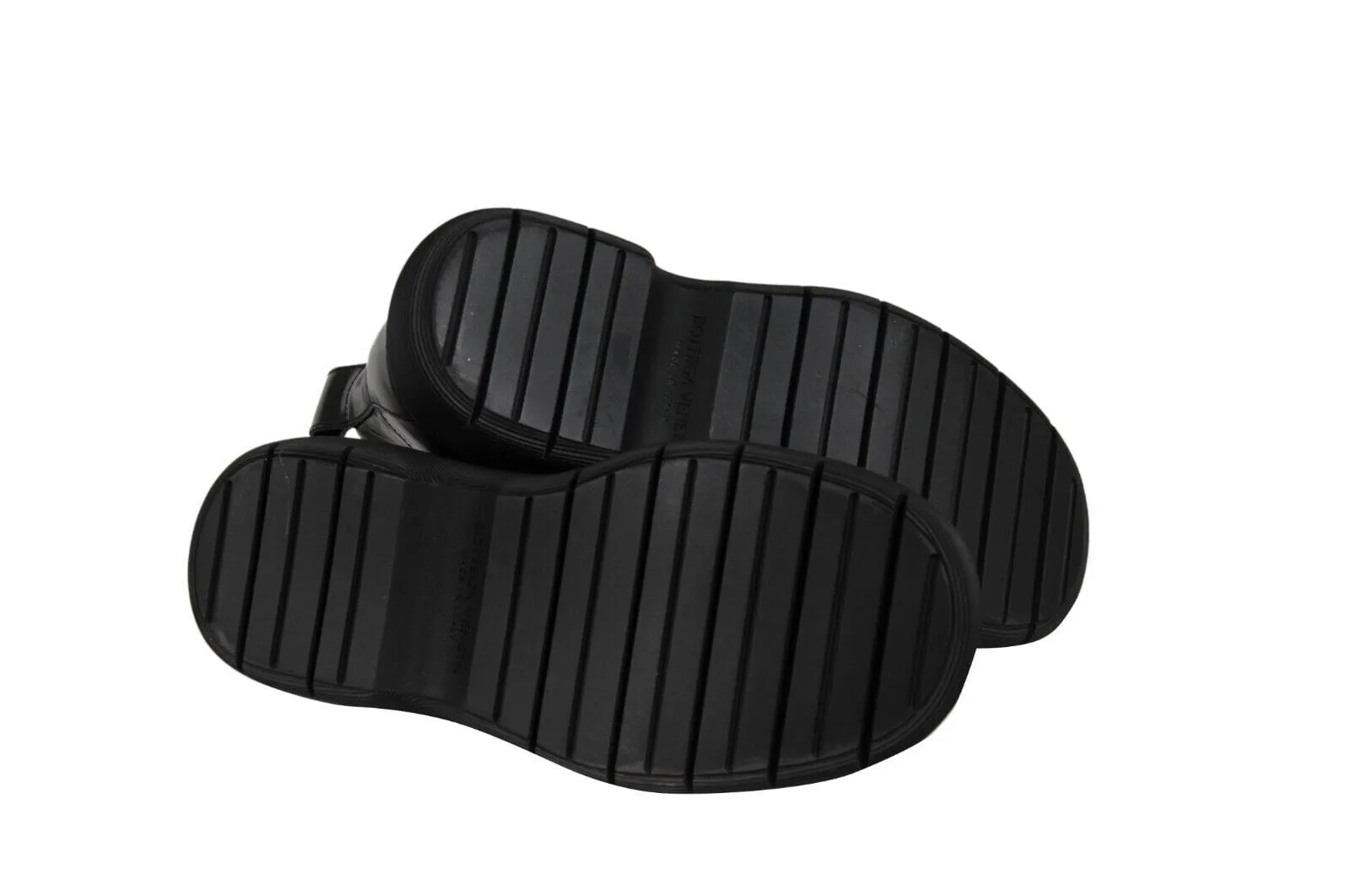 Bounce Swell Ankle Chelsea Boots Black Derby Chunky