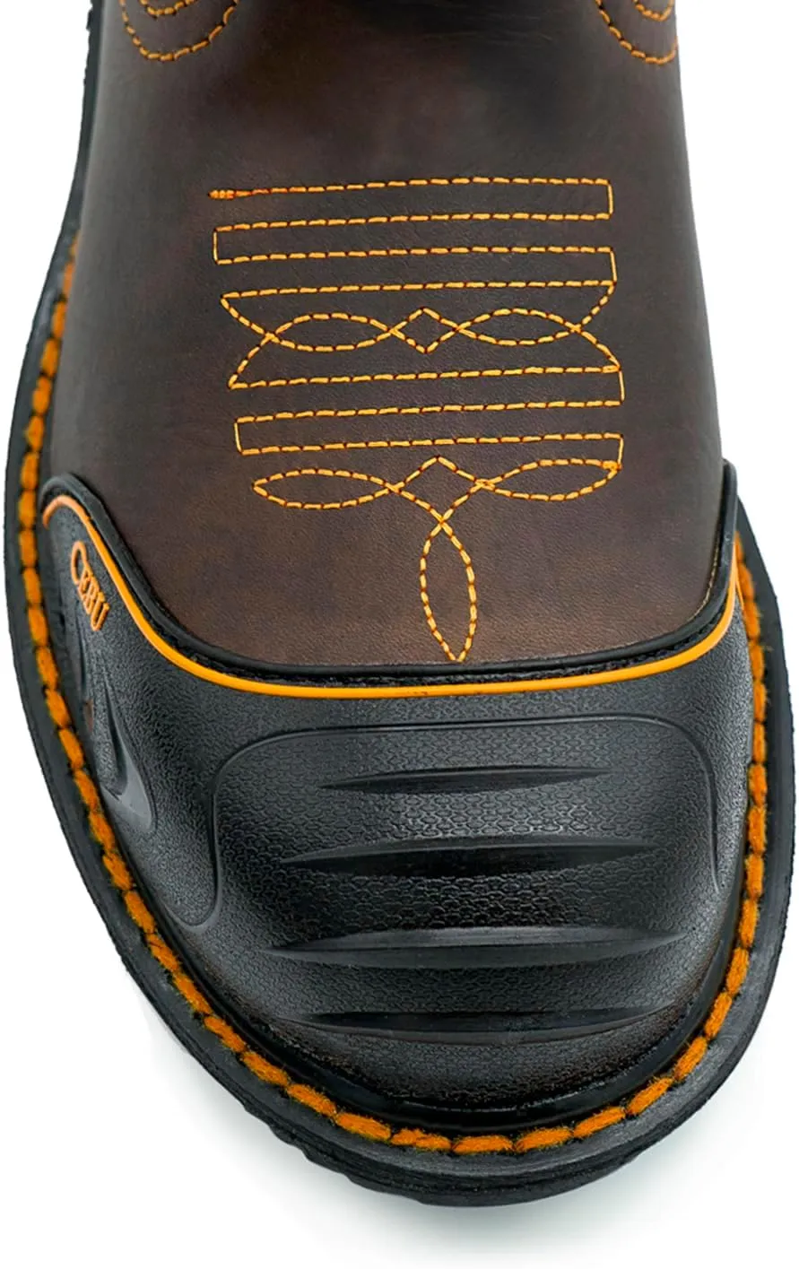 CEBU | Farmer Boots | Work Boots for Men | Handcrafted | Shark Shield Technology | For Professional Jobs