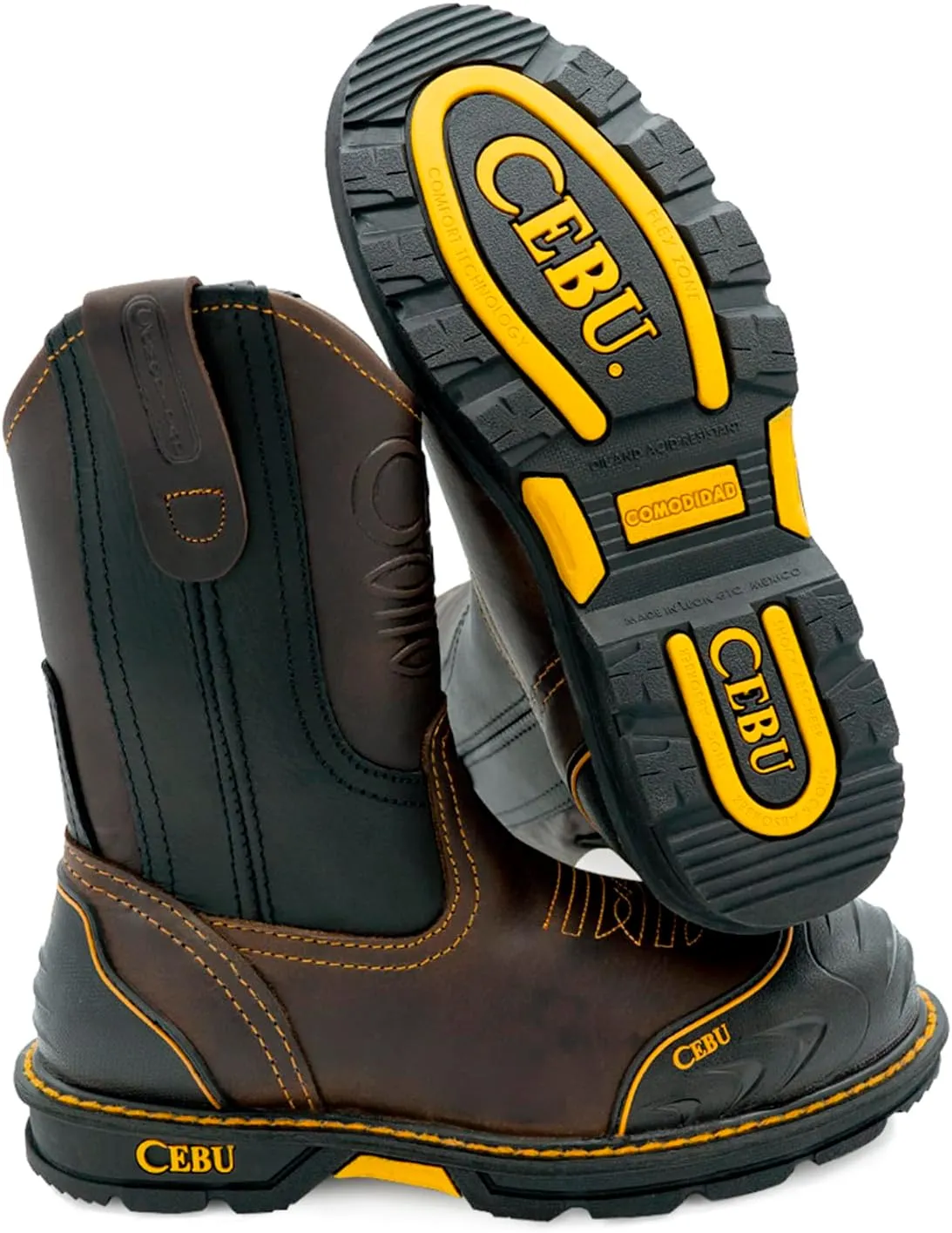CEBU | Farmer Boots | Work Boots for Men | Handcrafted | Shark Shield Technology | For Professional Jobs