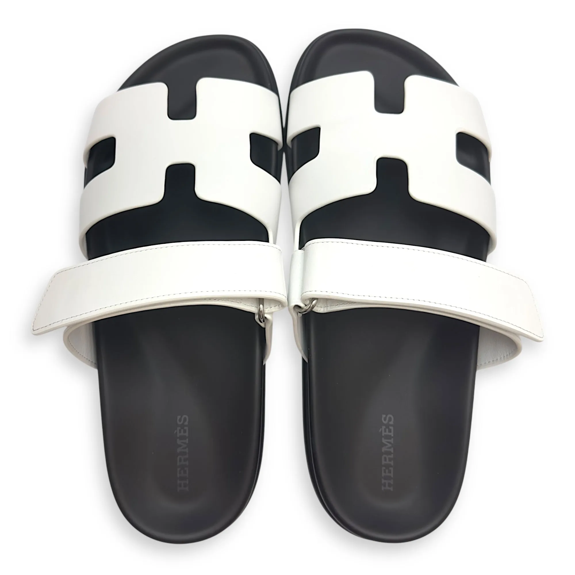Chypre 40.5 Blanc Sandals in Calfskin
