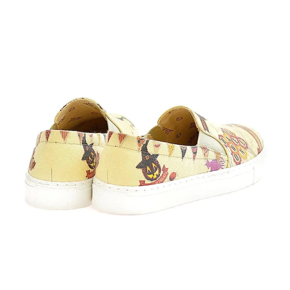 Halloween Slip on Sneakers Shoes VN4411