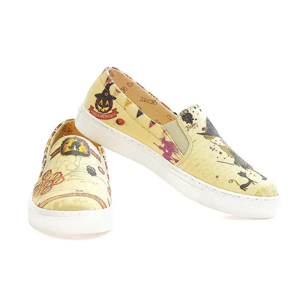 Halloween Slip on Sneakers Shoes VN4411