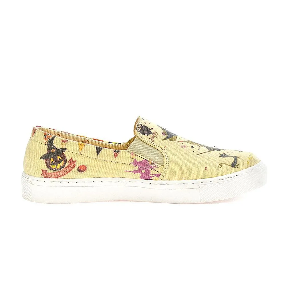 Halloween Slip on Sneakers Shoes VN4411