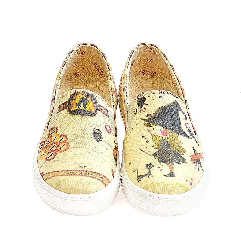 Halloween Slip on Sneakers Shoes VN4411