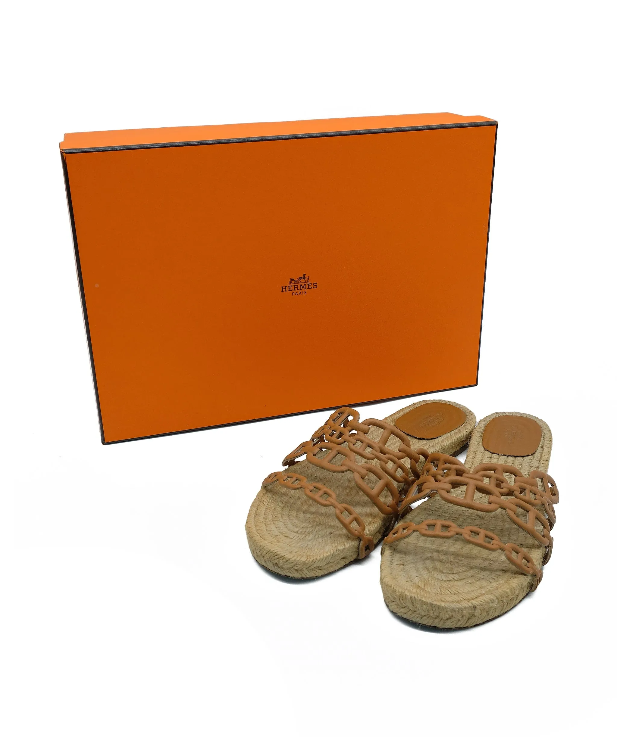 Hermes Rivage Sandals 37 RJC2045