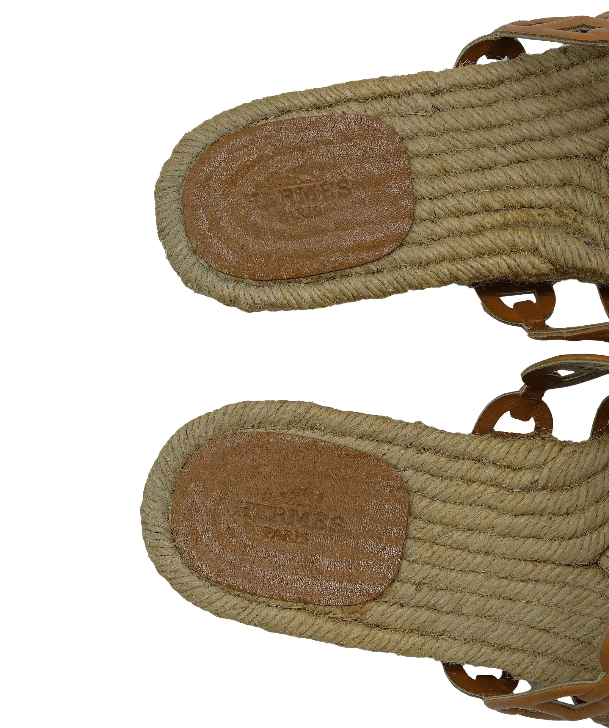 Hermes Rivage Sandals 37 RJC2045
