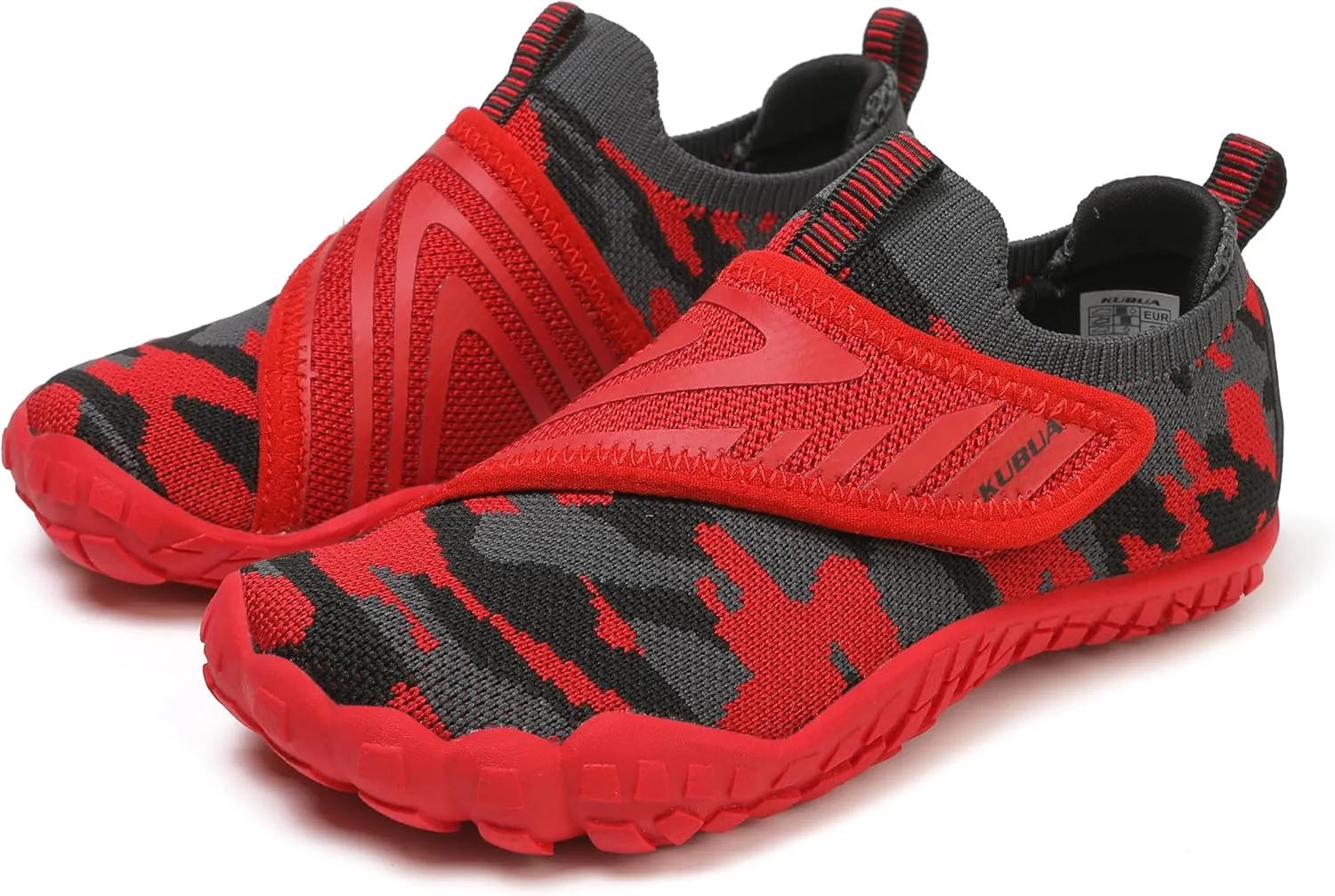 KUBUA Kids Hiking Water Shoes Boys Girls Barefoot Shoes Multifunctional Tennis Sneakers Toddler Little Big Kid