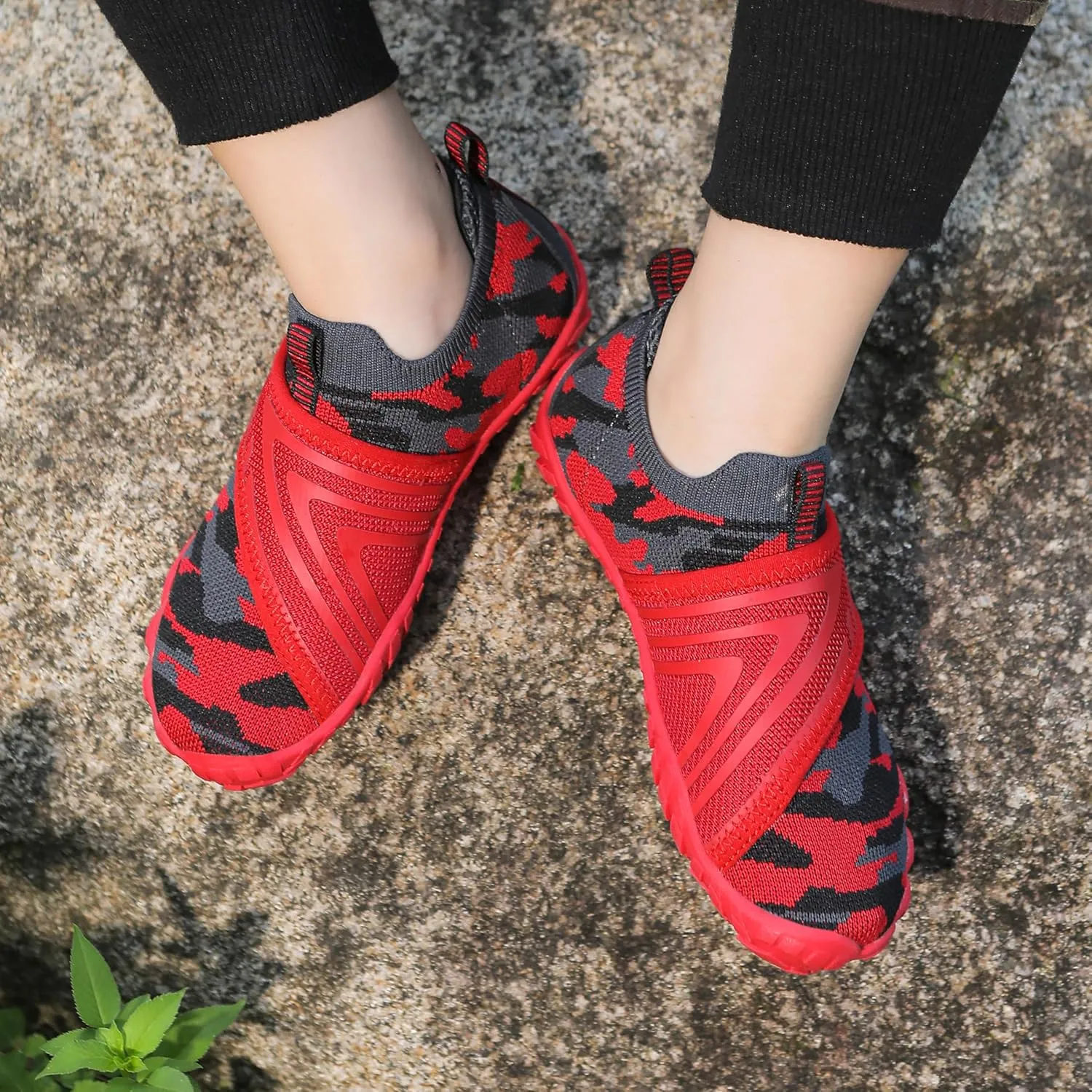 KUBUA Kids Hiking Water Shoes Boys Girls Barefoot Shoes Multifunctional Tennis Sneakers Toddler Little Big Kid