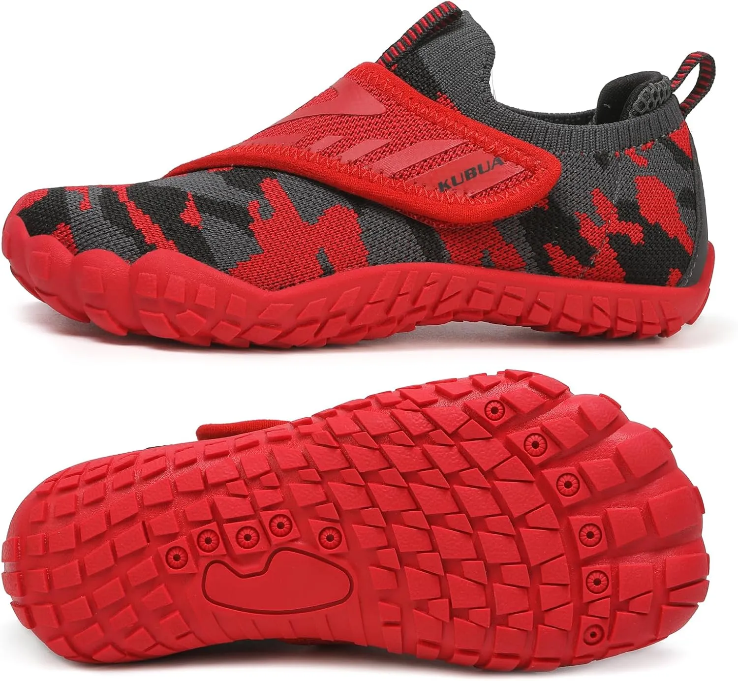 KUBUA Kids Hiking Water Shoes Boys Girls Barefoot Shoes Multifunctional Tennis Sneakers Toddler Little Big Kid