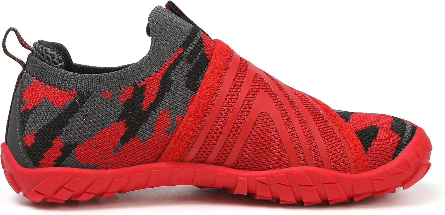 KUBUA Kids Hiking Water Shoes Boys Girls Barefoot Shoes Multifunctional Tennis Sneakers Toddler Little Big Kid