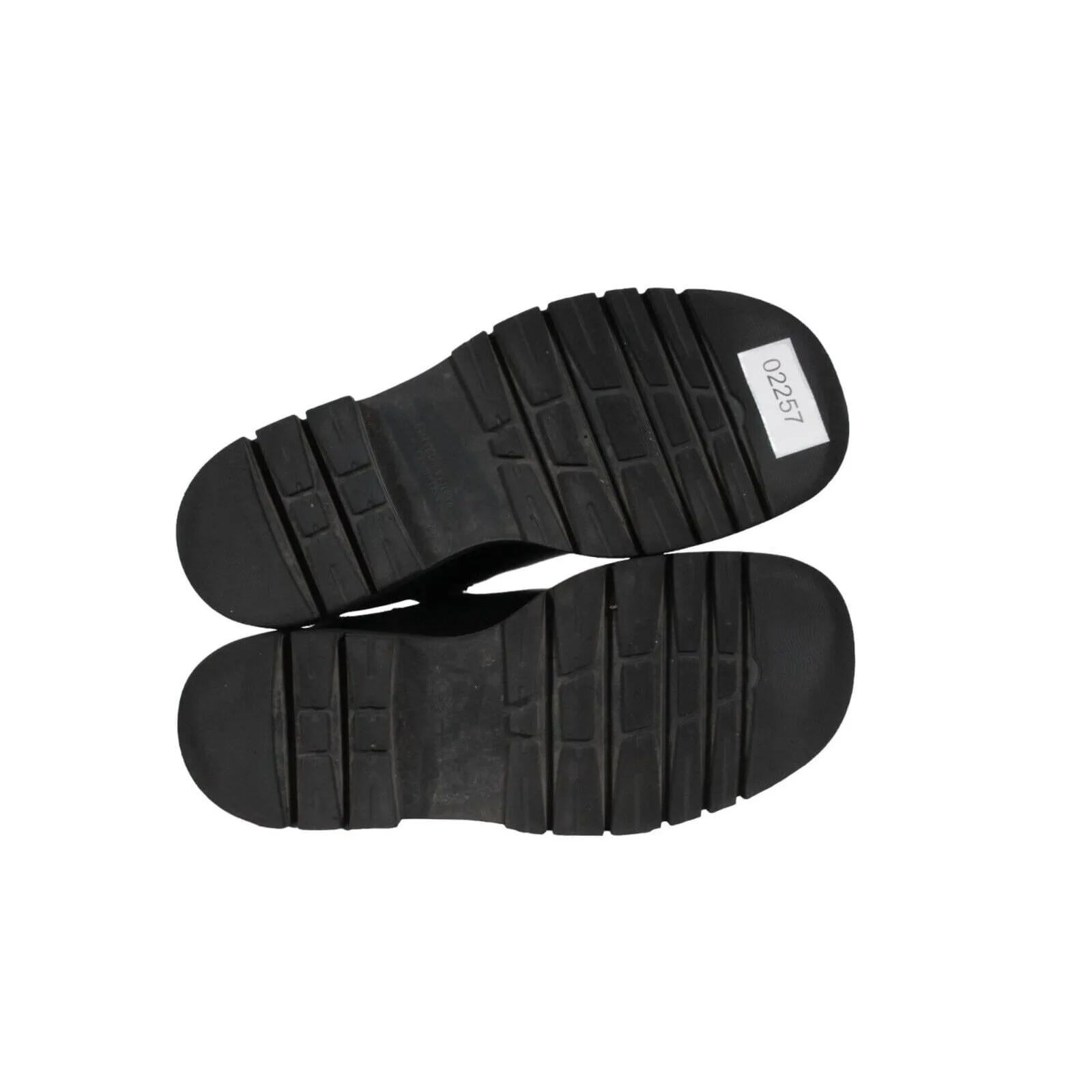 Lug Boots Black Leather Chelsea Chunky Platform