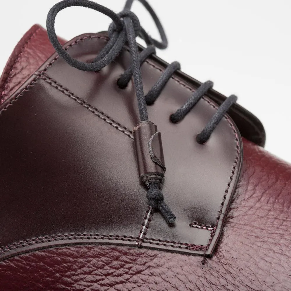 Mezlan Soka Burgundy Cap Toe Shoes