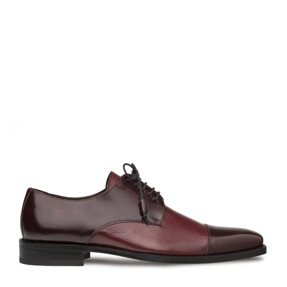 Mezlan Soka Burgundy Cap Toe Shoes