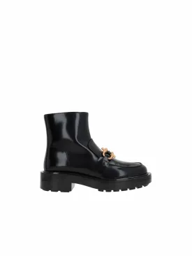 Monsieur Leather Ankle Boots