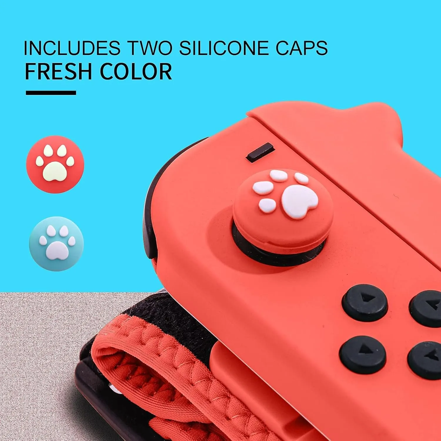 NANANINO Dance Switch Wristband, Wrist Bands for Dance Switch 2023 2022 2021 2020 2019, Adjustable Elastic Straps for Joy-Cons Controller (2 Packs for Kid)