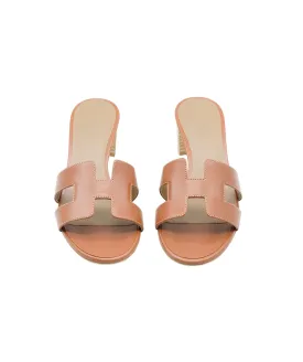 Oasis Sandals Gold Size 38.5 ASL6818