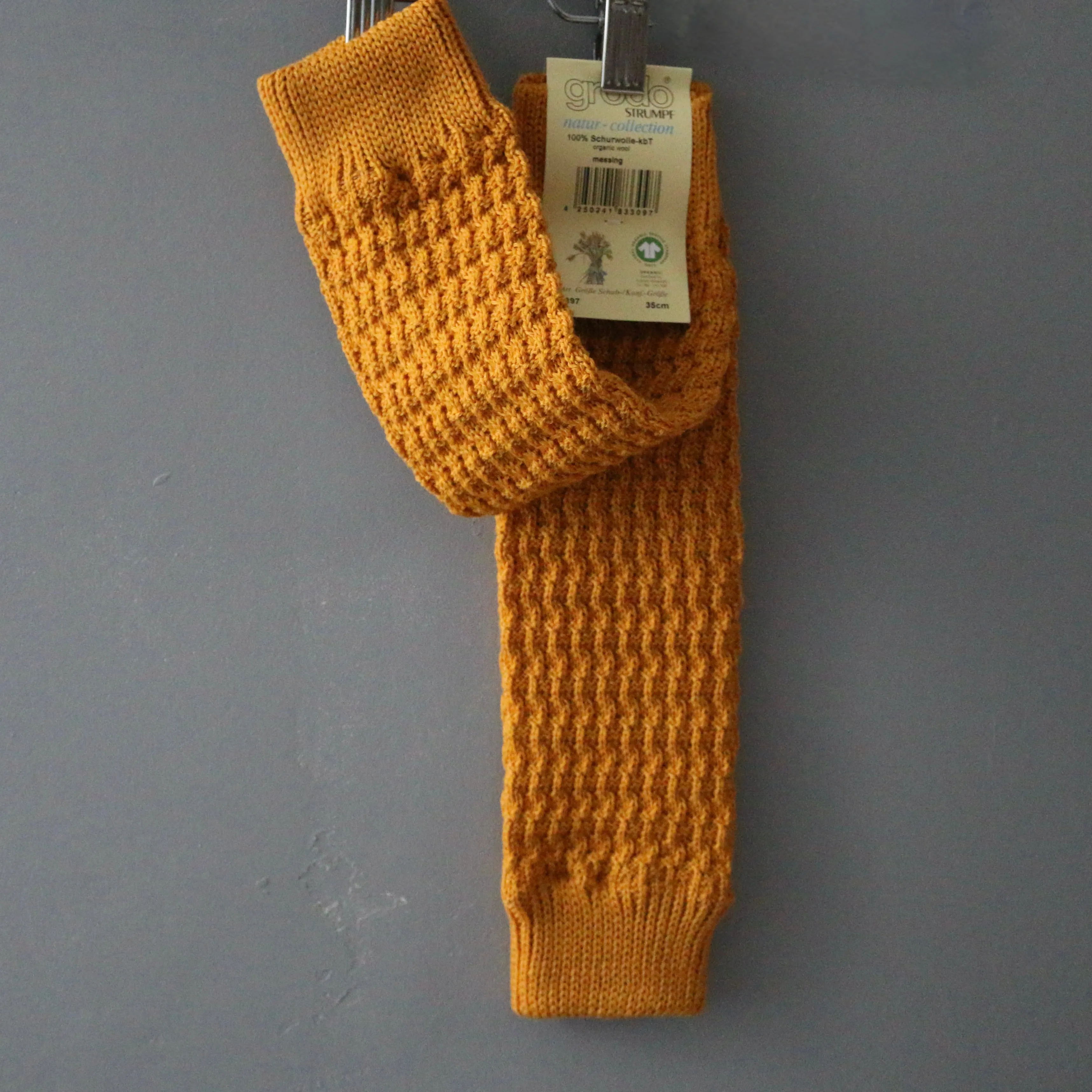 Organic Wool Knitted Leg Warmer - Assorted Colours - One Size