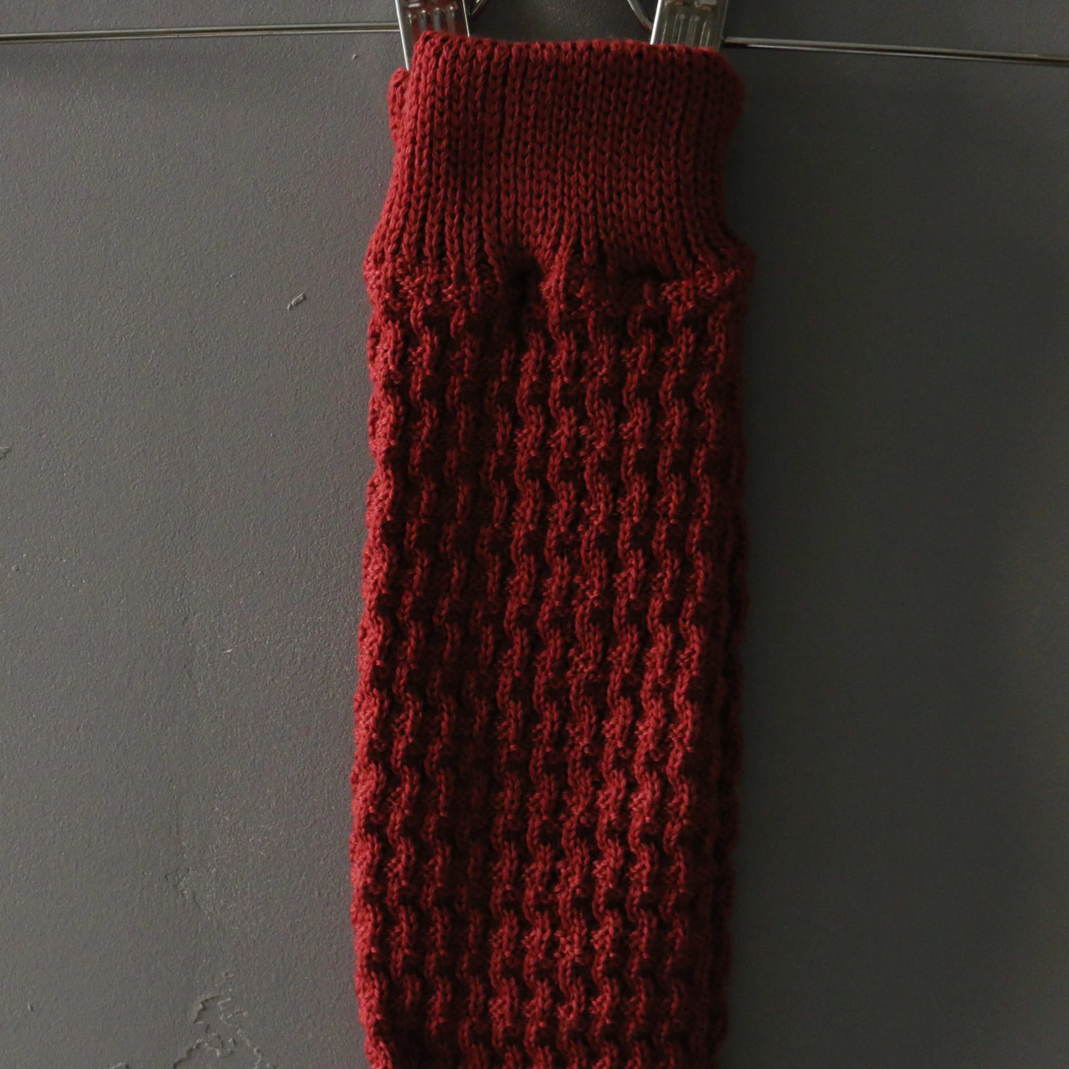 Organic Wool Knitted Leg Warmer - Assorted Colours - One Size