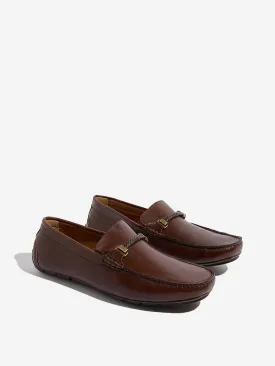 SOLEPLAY Brown Driver Loafers