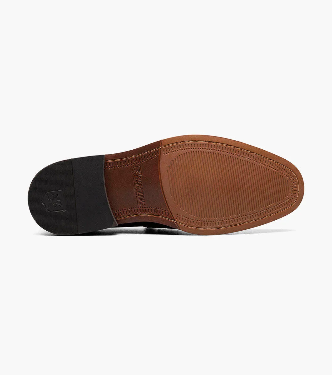 Stacy Adams Black Maddox Cap Toe Oxford Shoes
