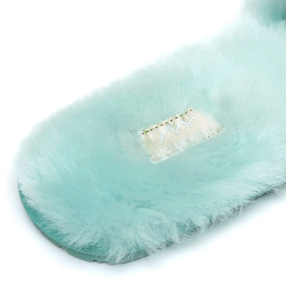 TARRAMARRA® Women Nala Fashion Sheepskin Fluffy Slides