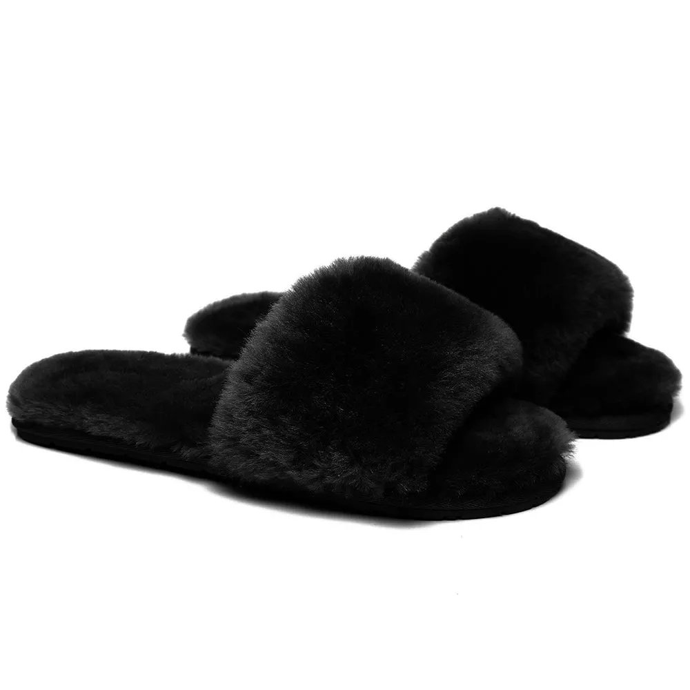 TARRAMARRA® Women Nala Fashion Sheepskin Fluffy Slides
