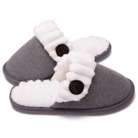 Women Plus Cashmere Knitted Slippers