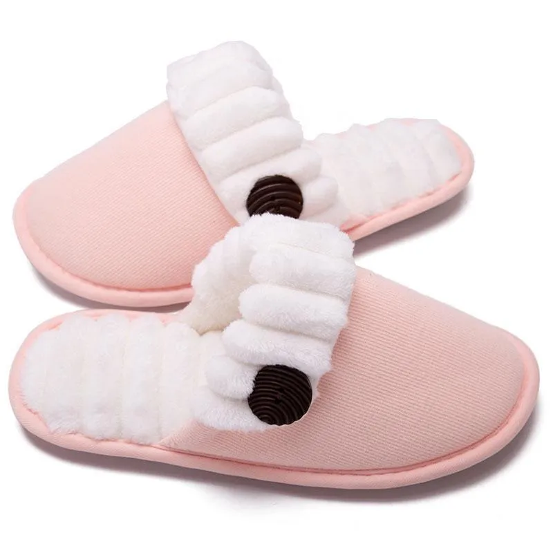 Women Plus Cashmere Knitted Slippers