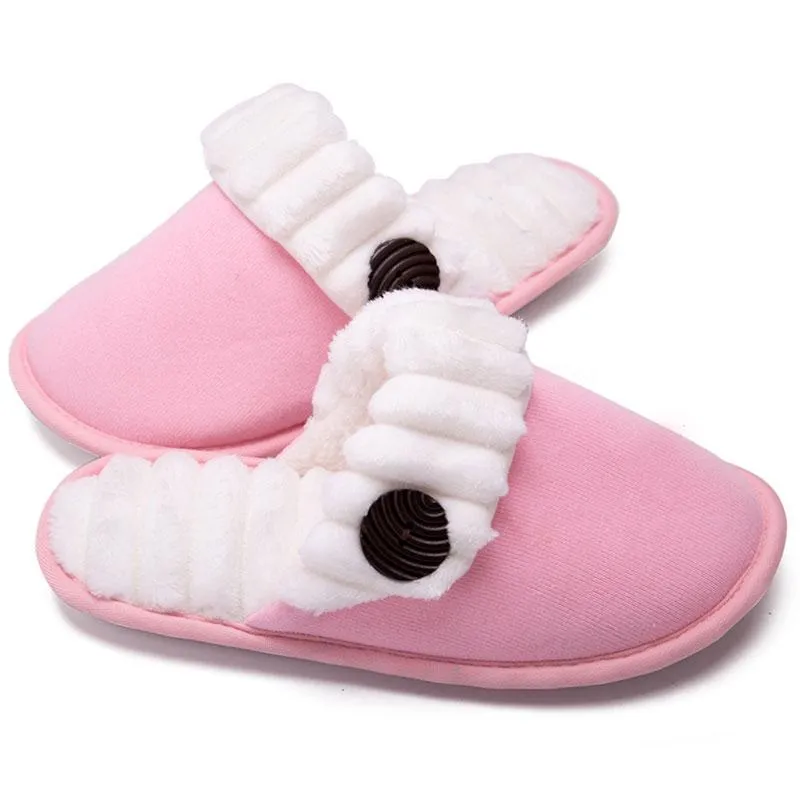 Women Plus Cashmere Knitted Slippers